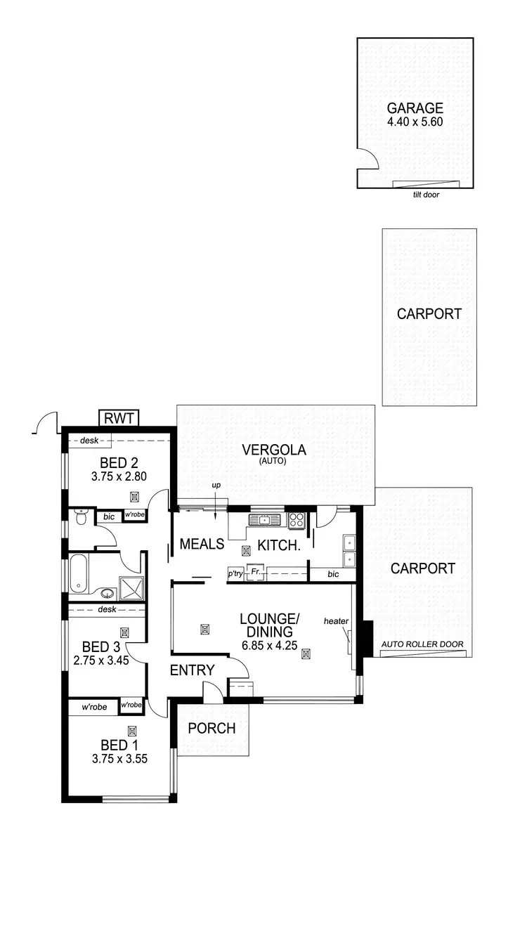 Floorplan of Homely house listing, 11A Torquay Road, Sturt SA 5047