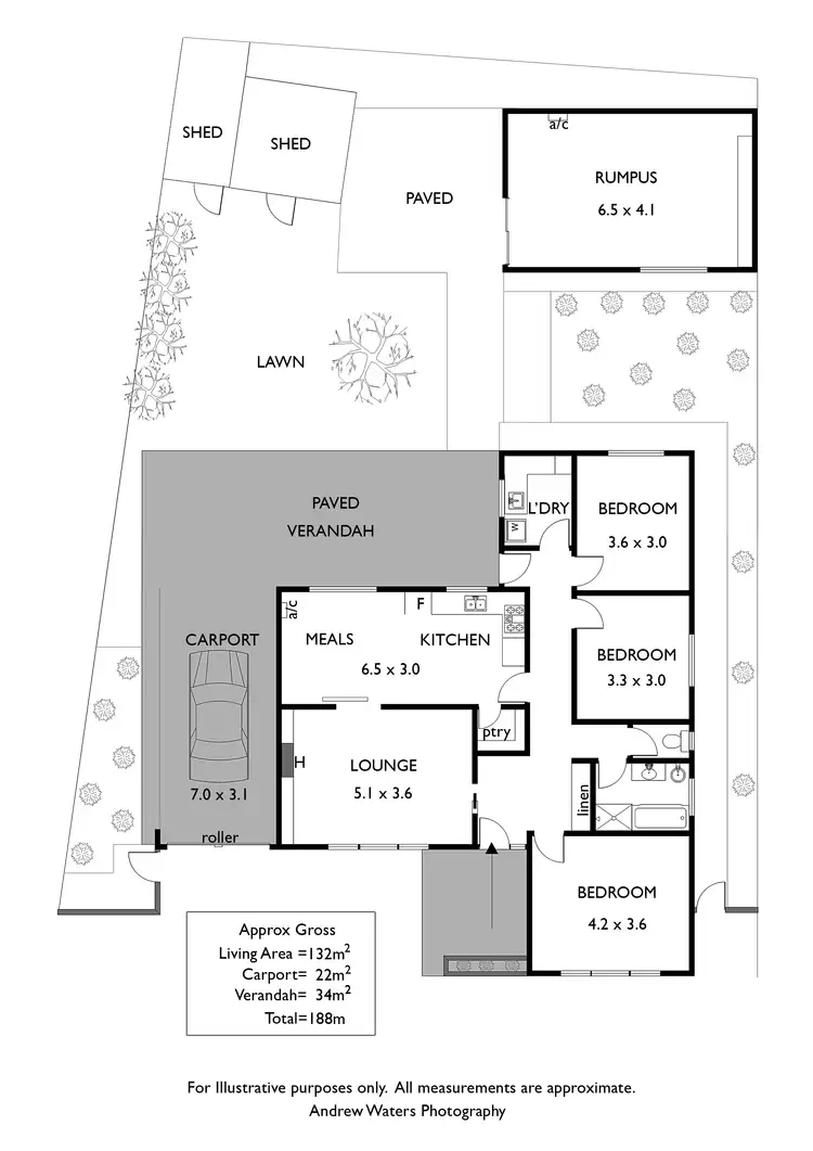 Floorplan of Homely house listing, 4 Jennifer Street, Seaton SA 5023