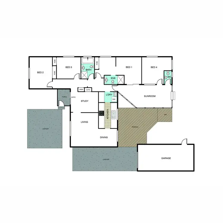 Floorplan of Homely house listing, 15 Blowering Street, Duffy ACT 2611
