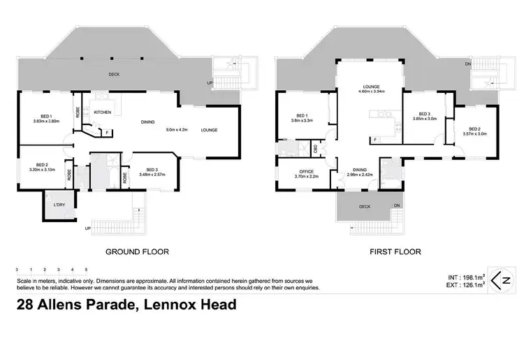 Floorplan of Homely house listing, 28 Allens Parade, Lennox Head NSW 2478
