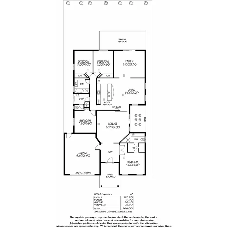 Floorplan of Homely house listing, 24 Mallard Crescent, Mawson Lakes SA 5095