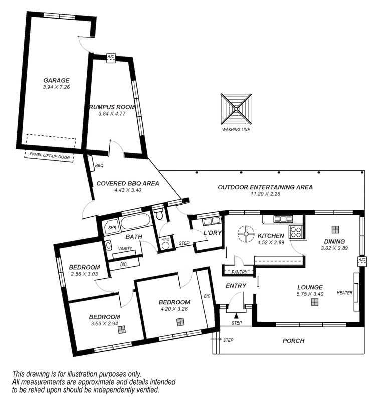 Floorplan of Homely house listing, 15 Shirley Avenue, Felixstow SA 5070