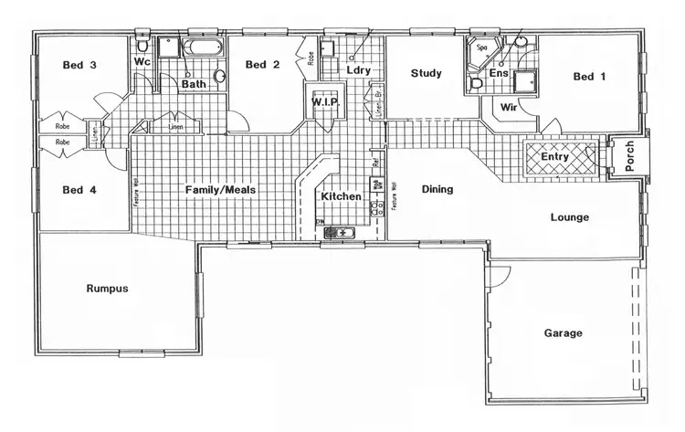 Floorplan of Homely house listing, . Breakwater Crescent, Point Cook VIC 3030