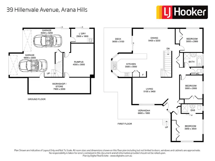 Floorplan of Homely house listing, 39 Hillenvale Avenue, Arana Hills QLD 4054