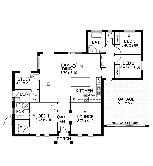 Floorplan of Homely house listing, 56 Dwyer Road, Oaklands Park SA 5046