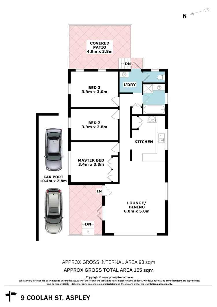 Floorplan of Homely house listing, 9 Coolah Street, Aspley QLD 4034