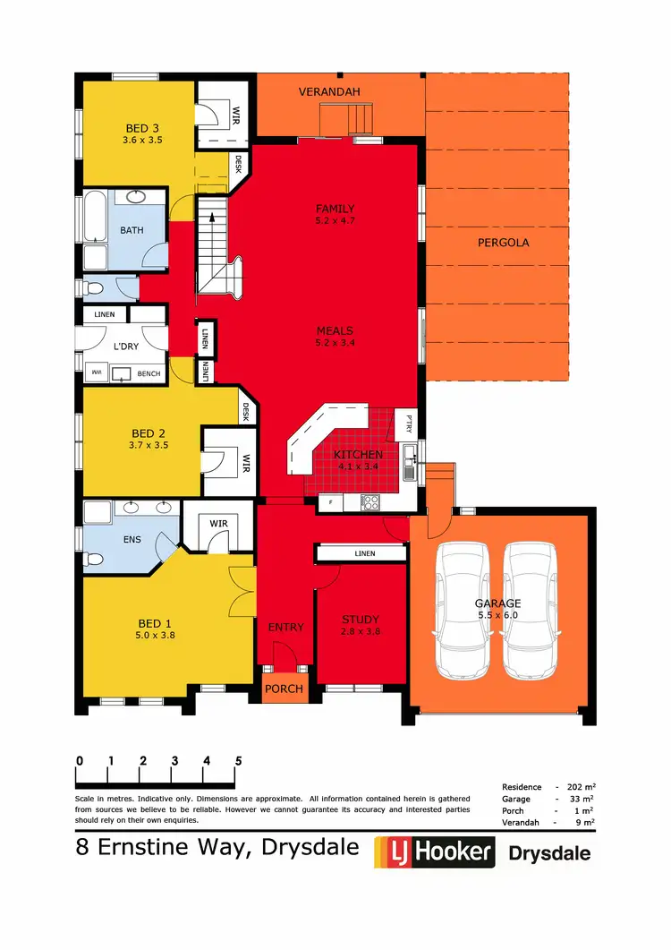 Floorplan of Homely house listing, 8 Ernstine Way, Drysdale VIC 3222