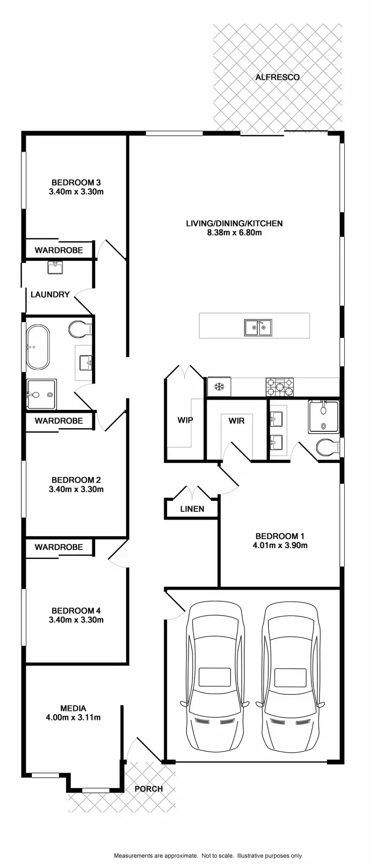 Floorplan of Homely house listing, 161 Holden Drive, Oran Park NSW 2570