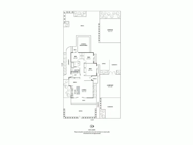 Floorplan of Homely house listing, 86 Shane Avenue, Seabrook VIC 3028