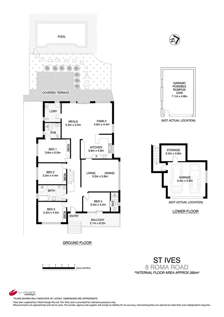 Floorplan of Homely house listing, 8 Roma Road, St Ives NSW 2075