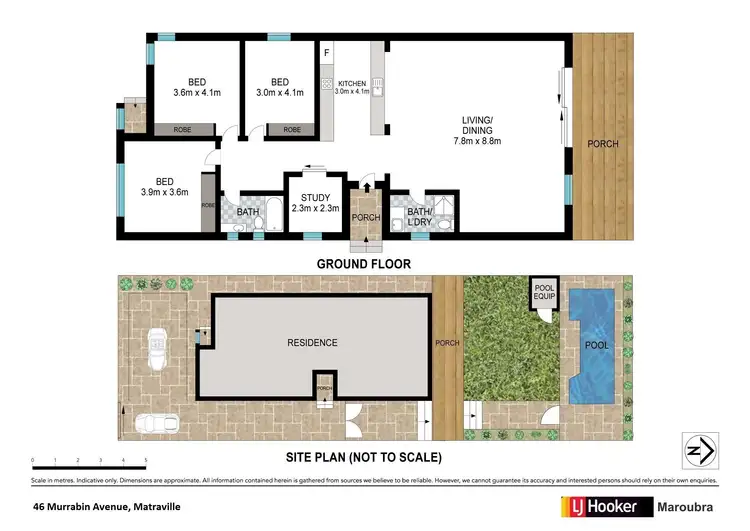 Floorplan of Homely house listing, 46 Murrabin Avenue, Matraville NSW 2036