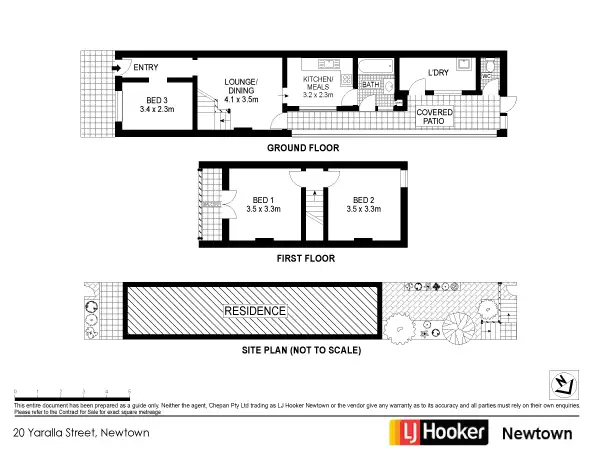 Floorplan of Homely house listing, 20 Yaralla Street, Newtown NSW 2042