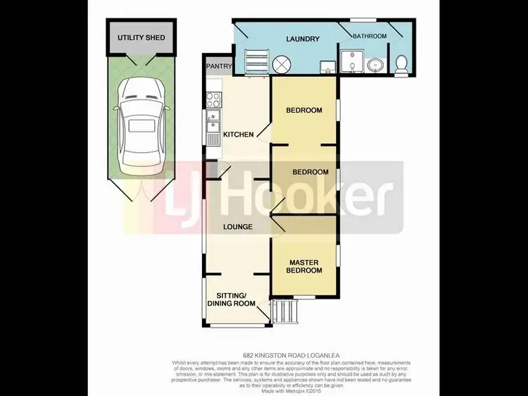 Floorplan of Homely house listing, 682 Kingston Road, Loganlea QLD 4131
