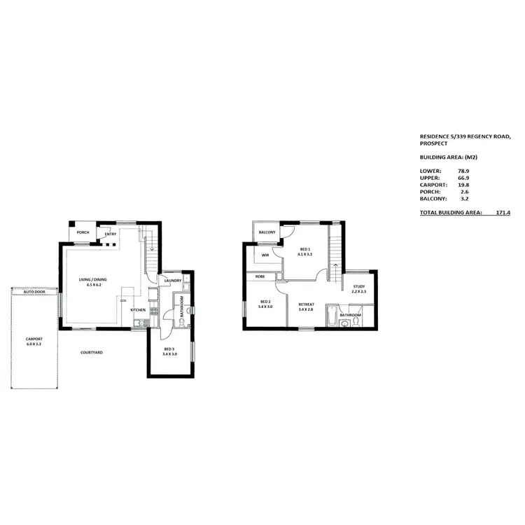 Floorplan of Homely house listing, 5/339 Regency Road, Prospect SA 5082
