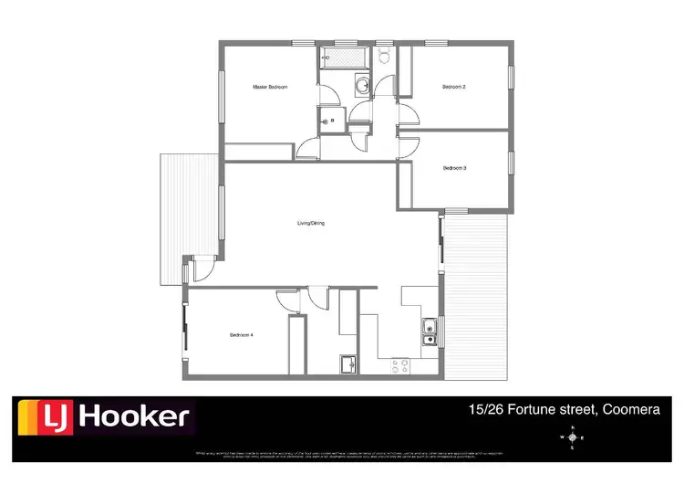 Floorplan of Homely unit listing, 15/26 Fortune Street, Coomera QLD 4209