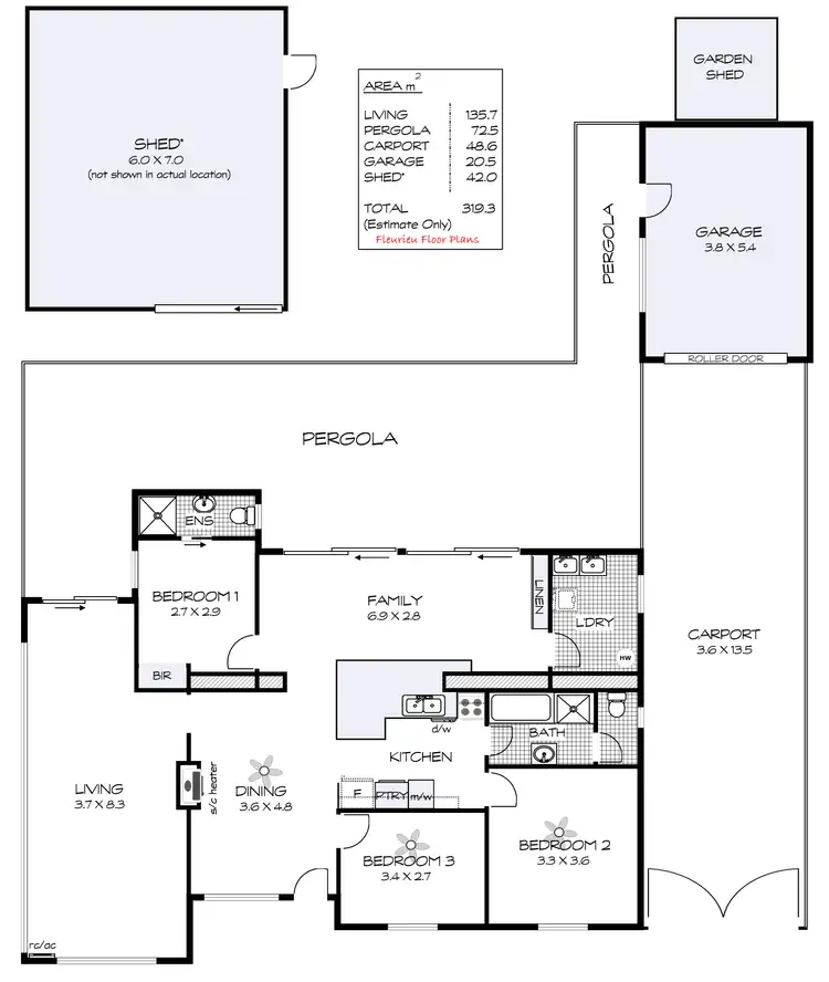 Floorplan of Homely house listing, 15 - 17 Encounter Tce, Encounter Bay SA 5211