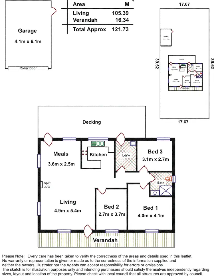 Floorplan of Homely house listing, 20 Harvey Crescent, Aldinga Beach SA 5173