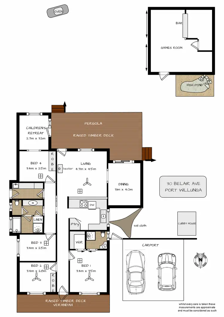 Floorplan of Homely house listing, 30 Belair Avenue, Port Willunga SA 5173