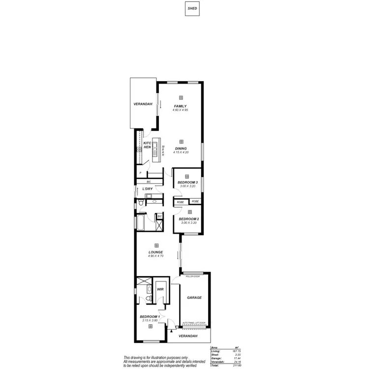 Floorplan of Homely house listing, 24B First Avenue, Klemzig SA 5087