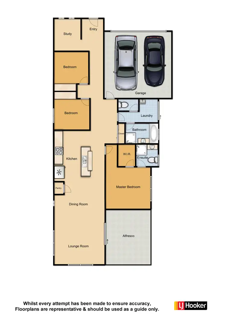 Floorplan of Homely house listing, 3 Caswell Close, North Lakes QLD 4509