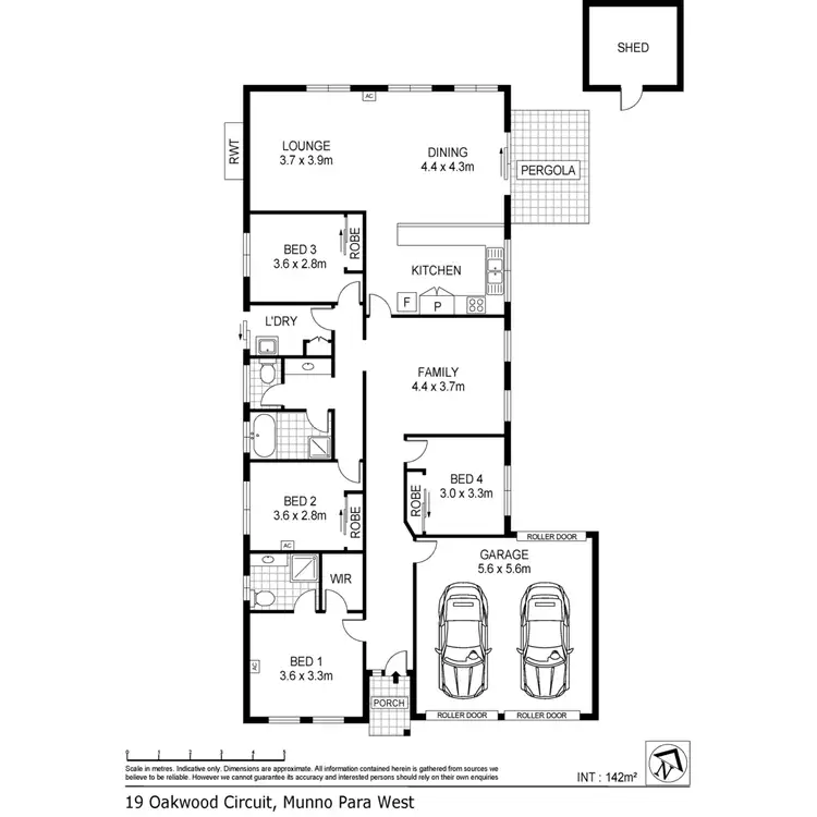 Floorplan of Homely house listing, 19 Oakwood Circuit, Munno Para West SA 5115