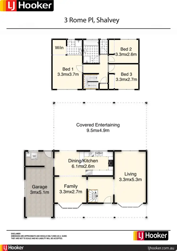 Floorplan of Homely house listing, 3 Rome Place, Shalvey NSW 2770