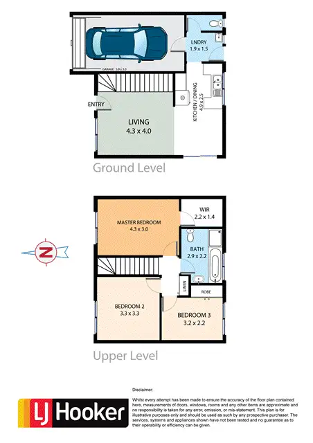 Floorplan of Homely townhouse listing, 10/2 O'Brien Street, Mount Druitt NSW 2770