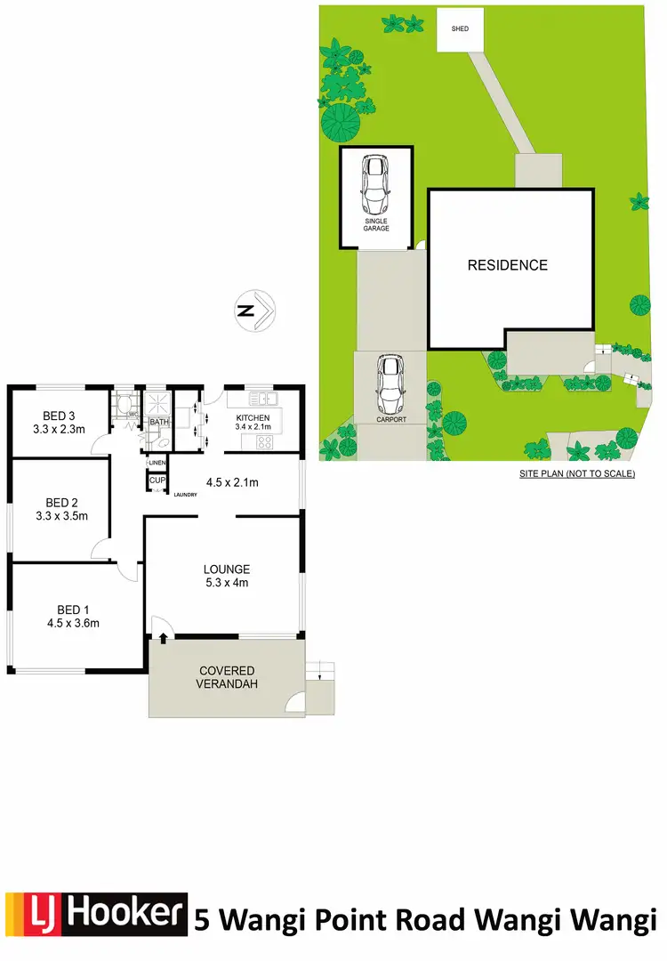 Floorplan of Homely house listing, 5 Wangi Point Road, Wangi Wangi NSW 2267