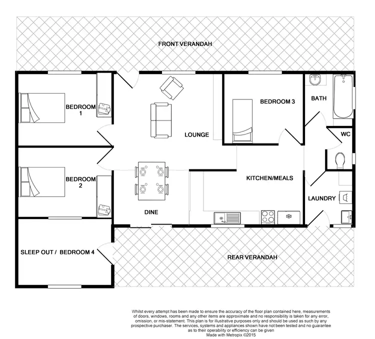 Floorplan of Homely house listing, 39 Main Street, Port Vincent SA 5581