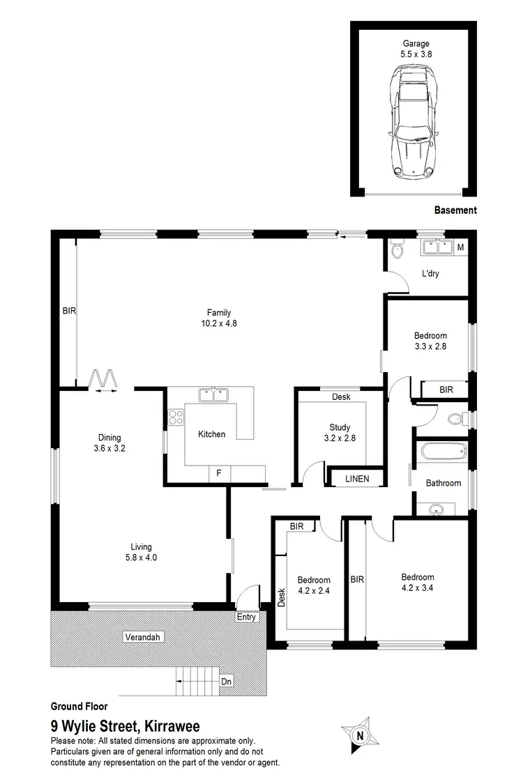 Floorplan of Homely house listing, 9 Wylie Street, Kirrawee NSW 2232