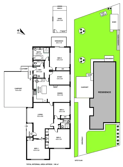 Floorplan of Homely house listing, 16 Raeburn Avenue, Castlecrag NSW 2068