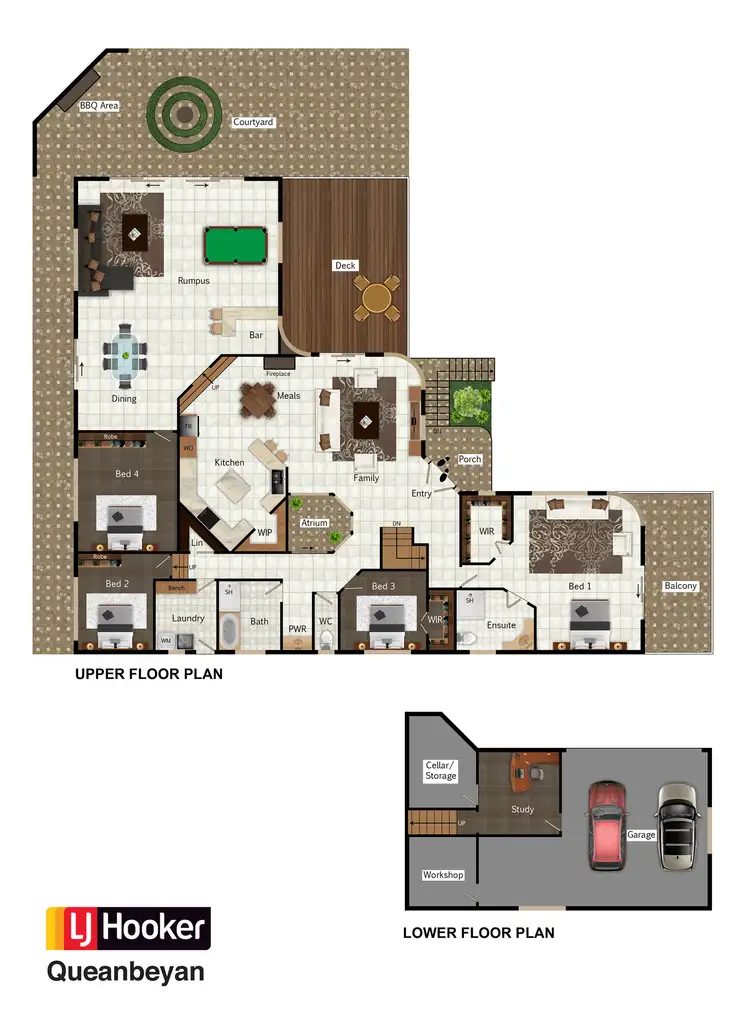 Floorplan of Homely house listing, 5 Morgan Place, Queanbeyan NSW 2620
