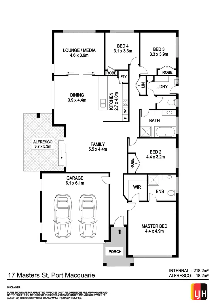 Floorplan of Homely house listing, 17 Masters Street, Port Macquarie NSW 2444