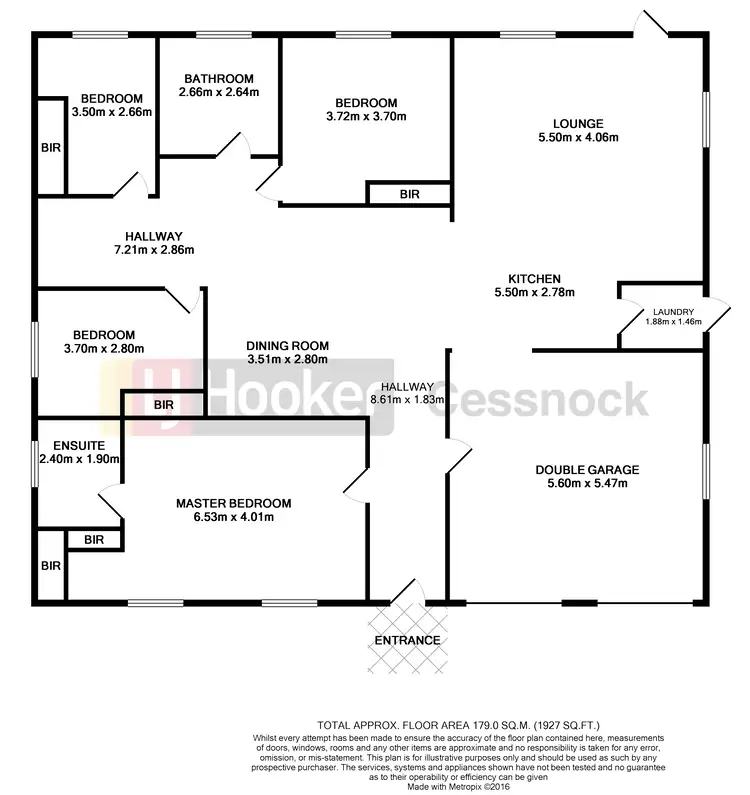 Floorplan of Homely house listing, 10 Finch Close, Cessnock NSW 2325