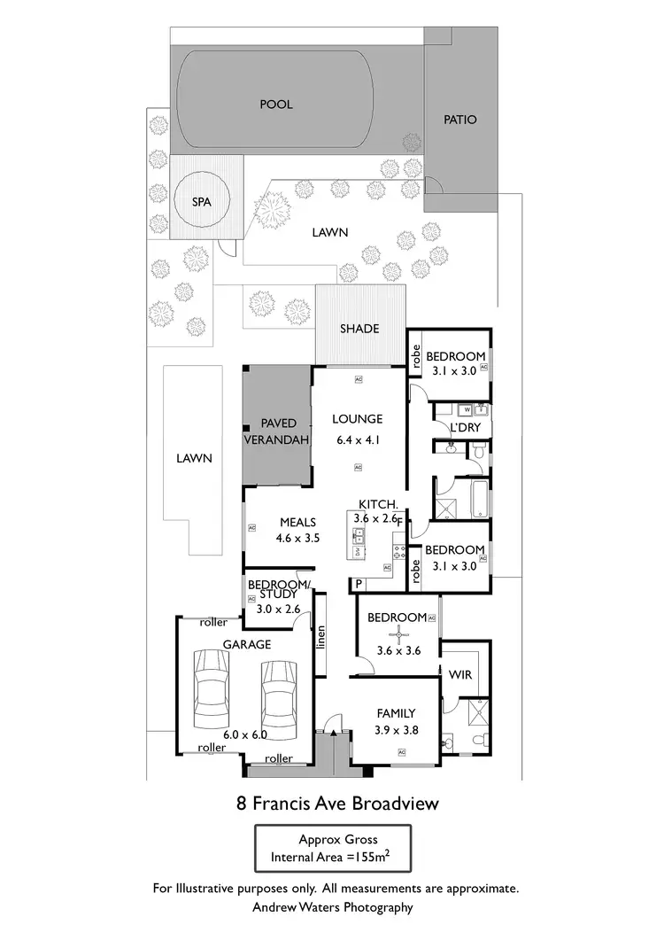 Floorplan of Homely house listing, 8 Francis Avenue, Broadview SA 5083