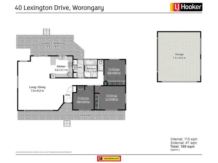 Floorplan of Homely house listing, 40 Lexington Drive, Worongary QLD 4213