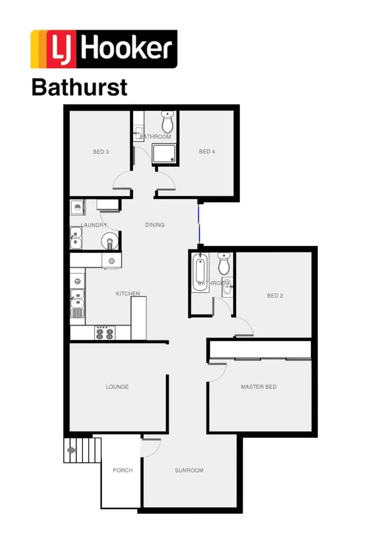 Floorplan of Homely house listing, 32 Esrom Street, West Bathurst NSW 2795