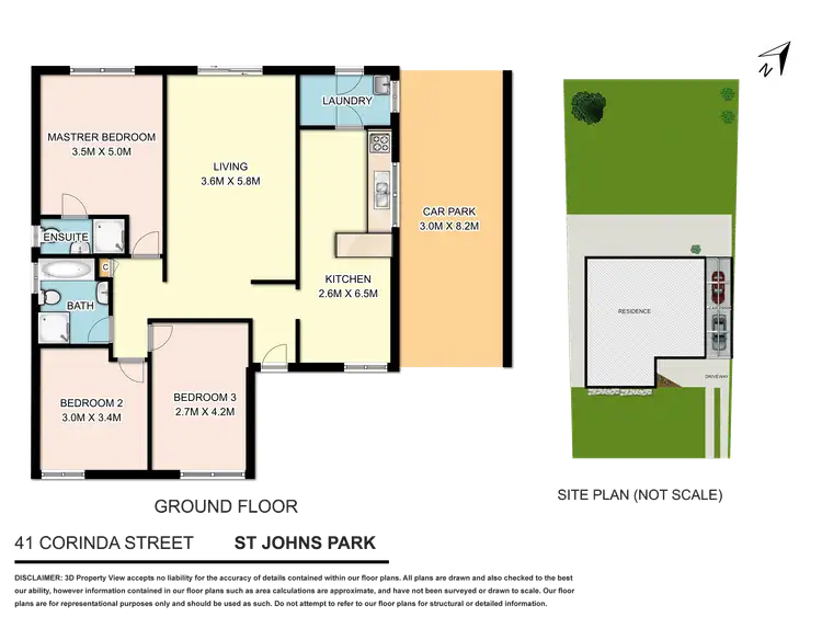 Floorplan of Homely house listing, 41 Corinda Street, St Johns Park NSW 2176