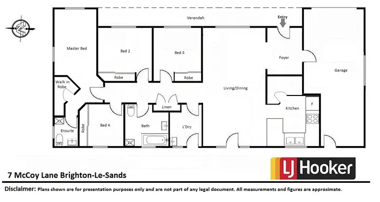 Floorplan of Homely house listing, 7 McCoy Lane, Brighton-le-sands NSW 2216