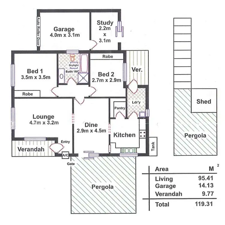 Floorplan of Homely house listing, 6/32 Brown Street, Willaston SA 5118
