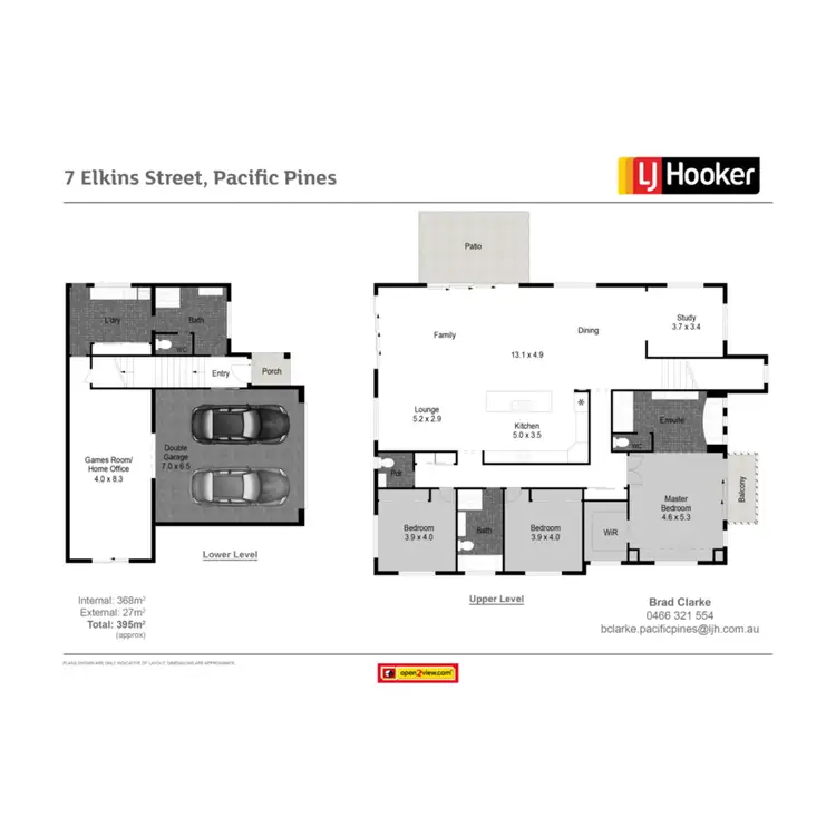 Floorplan of Homely house listing, 7 Elkins Street, Pacific Pines QLD 4211