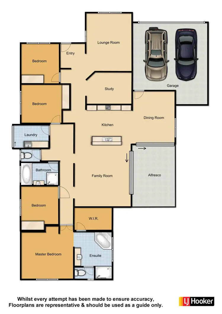 Floorplan of Homely house listing, 7 Boxwood Place, Carseldine QLD 4034