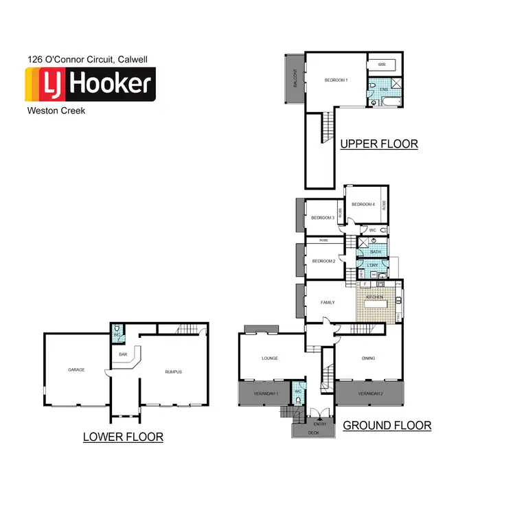 Floorplan of Homely house listing, 126 O'Connor Circuit, Calwell ACT 2905