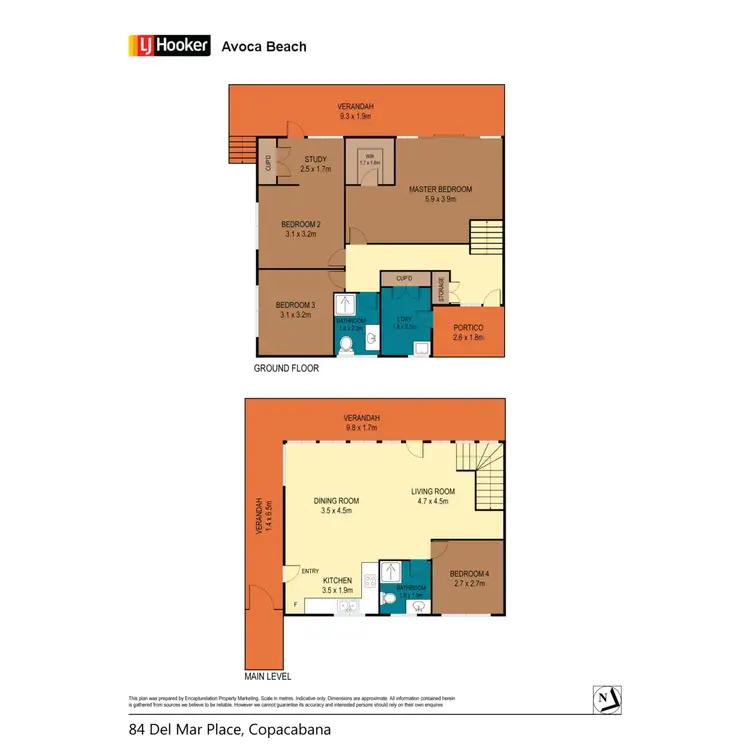 Floorplan of Homely house listing, 84 Del Mar Drive, Copacabana NSW 2251