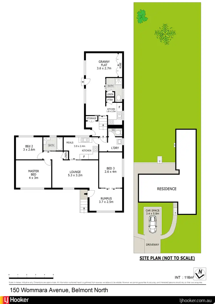 Floorplan of Homely house listing, 150 Wommara Avenue, Belmont North NSW 2280