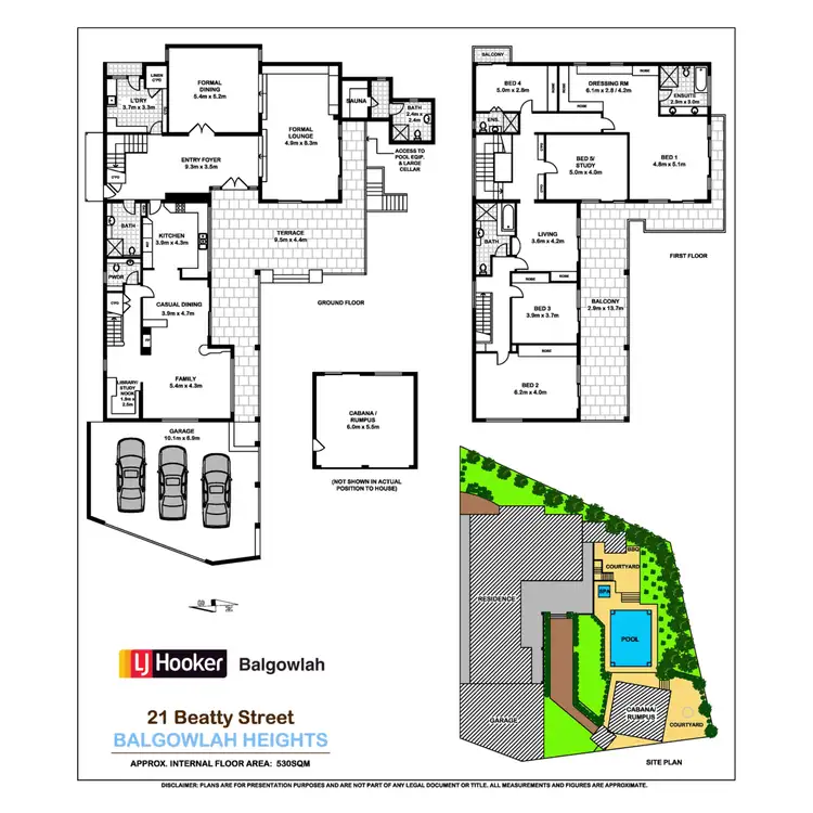 Floorplan of Homely house listing, 21 Beatty Street, Balgowlah Heights NSW 2093