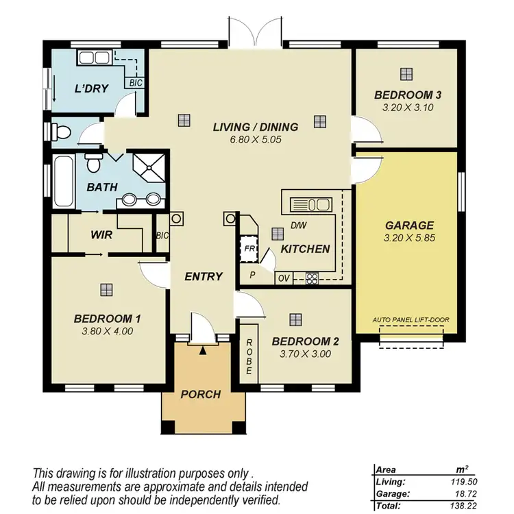 Floorplan of Homely house listing, 2 Oakley Street, Redwood Park SA 5097