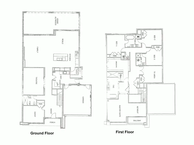 Floorplan of Homely house listing, 5 Royal Circuit, Point Cook VIC 3030