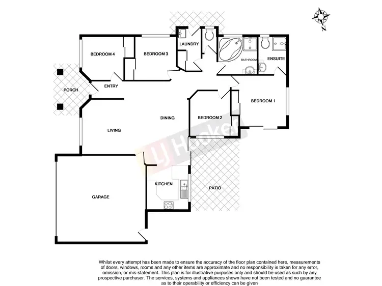 Floorplan of Homely house listing, 10 Housman Place, Calamvale QLD 4116
