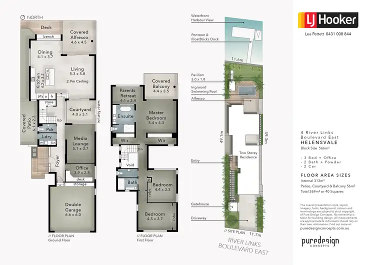 Floorplan of Homely house listing, 4 River Links Boulevard East, Helensvale QLD 4212